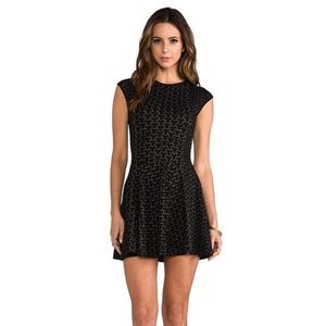 TORN by Ronny Kobo mini dress knit L cocktail